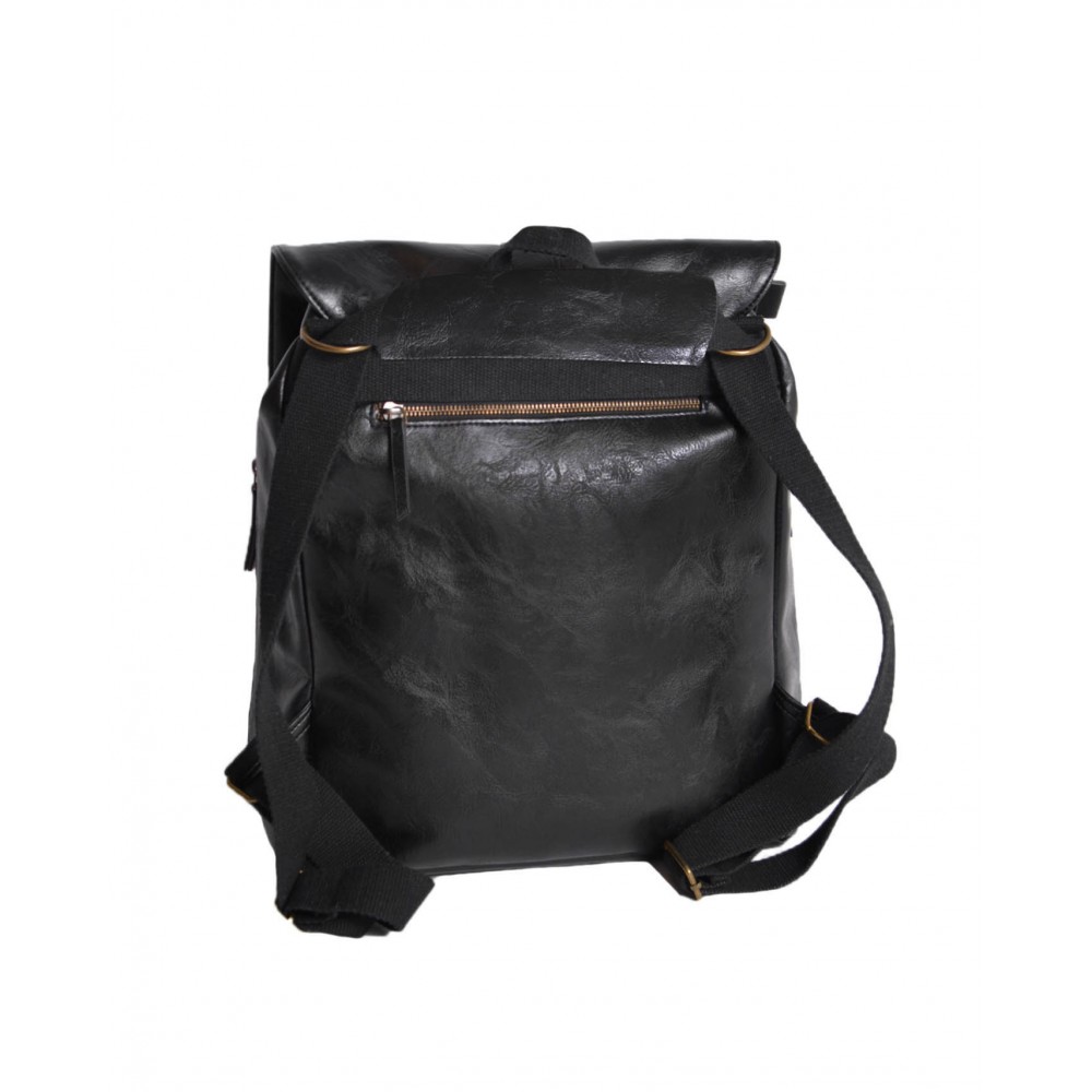 Easygrow сумка/рюкзак для мамы  Vandra bag Black PU - фото  3