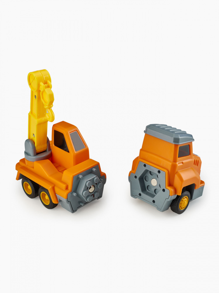 Happy Baby техника дорожная с аксесcуарами MAGNETIC ENGINEER SET - фото  5