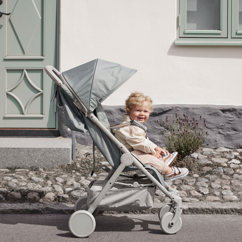 Elodie коляска прогулочная MONDO - Pebble Green - фото  20
