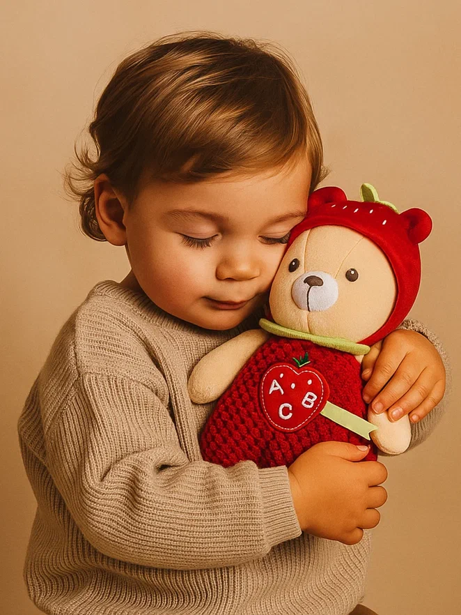 Chicco игрушка говорящая интерактивная мягкая Ягодный Мишка рус/англ/нем - фото  4