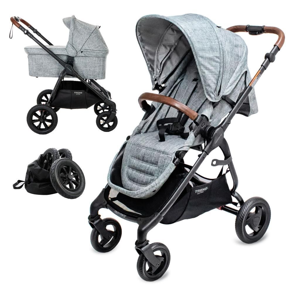 Valco Baby Snap 4 Ultra Trend коляска 2 в 1 / Grey Marle + Sport pack