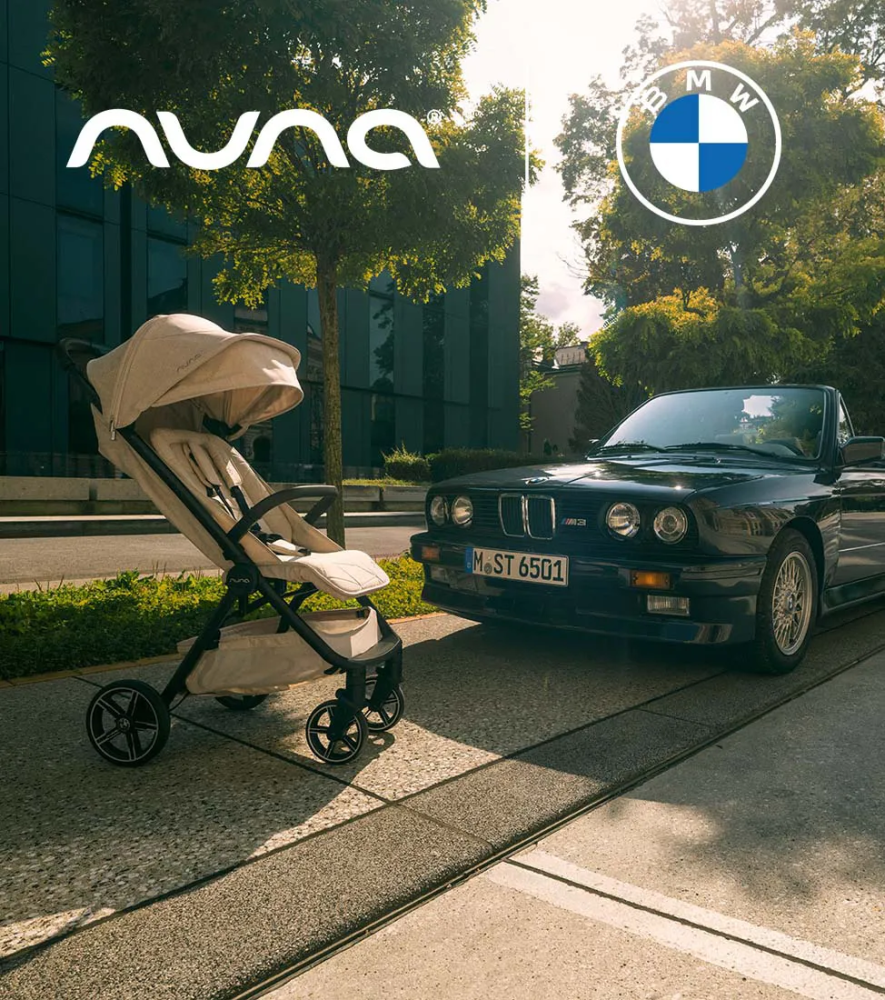 NUNA Коляска прогулочная TRVL LX BMW Mica