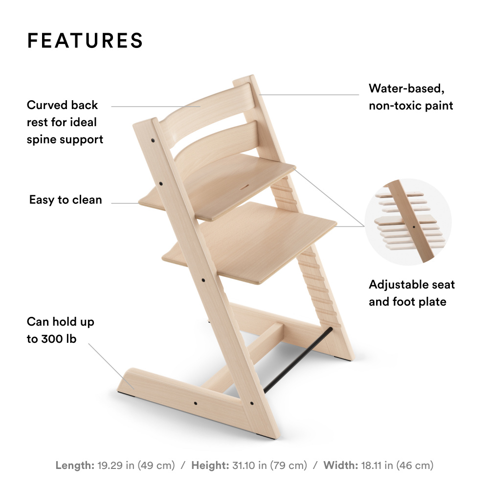 Стул Stokke Tripp Trapp Storm Grey