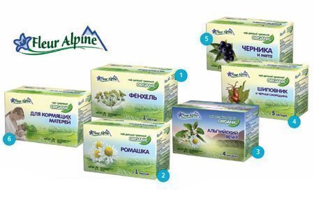 Травяные чаи ORGANIC для малышей и кормящих мам