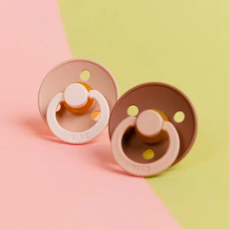 BIBS соска-пустышка латексная Studio Colour Fusion Woodchuck/Blush - фото  3