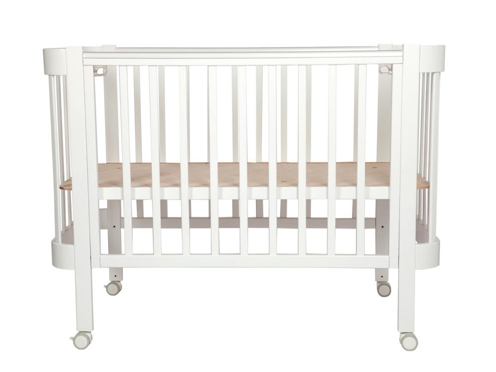 LIEL кровать с маятником приставная Cosmos белый - фото  10