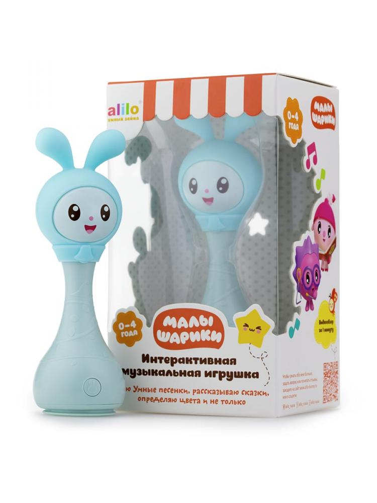 Alilo игрушка Малышарики-Крошик R1 музыкальная интерактивная  голубой