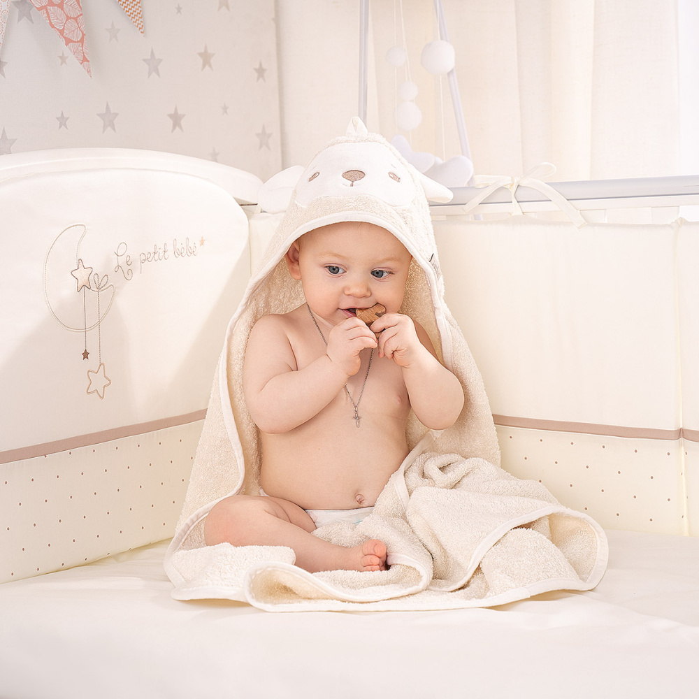 Perina полотенце детское Muzzle (молочный) - фото  10