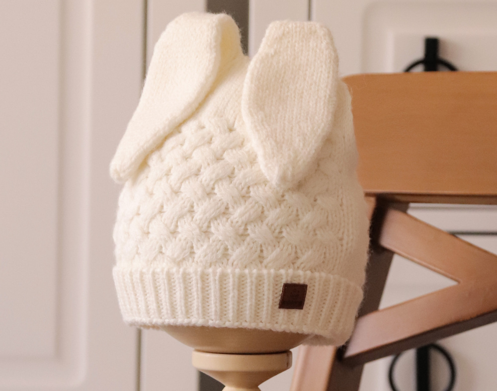 Leoking шапочка цвет белый