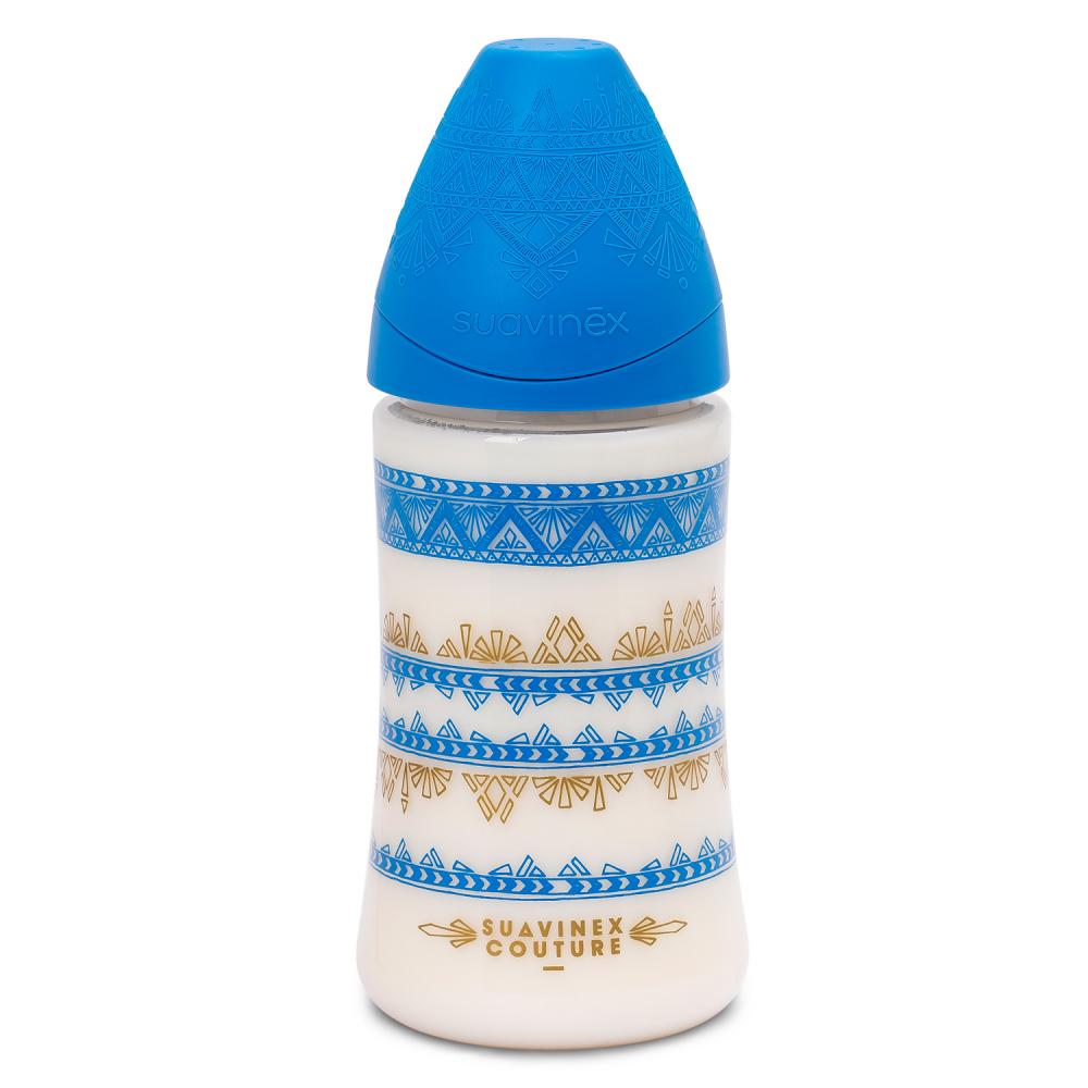 Suavinex бутылка 270 мл Haute Couture с рождения цвет синий