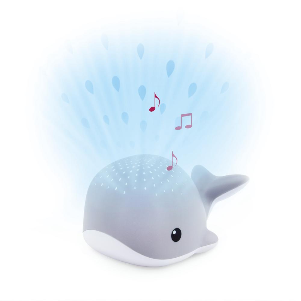 Zazu проектор водяных капель кит Валли серый 