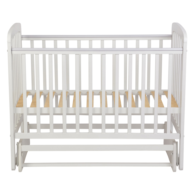 OLANT BABY кровать детская с маятником Solvig белый - фото  11