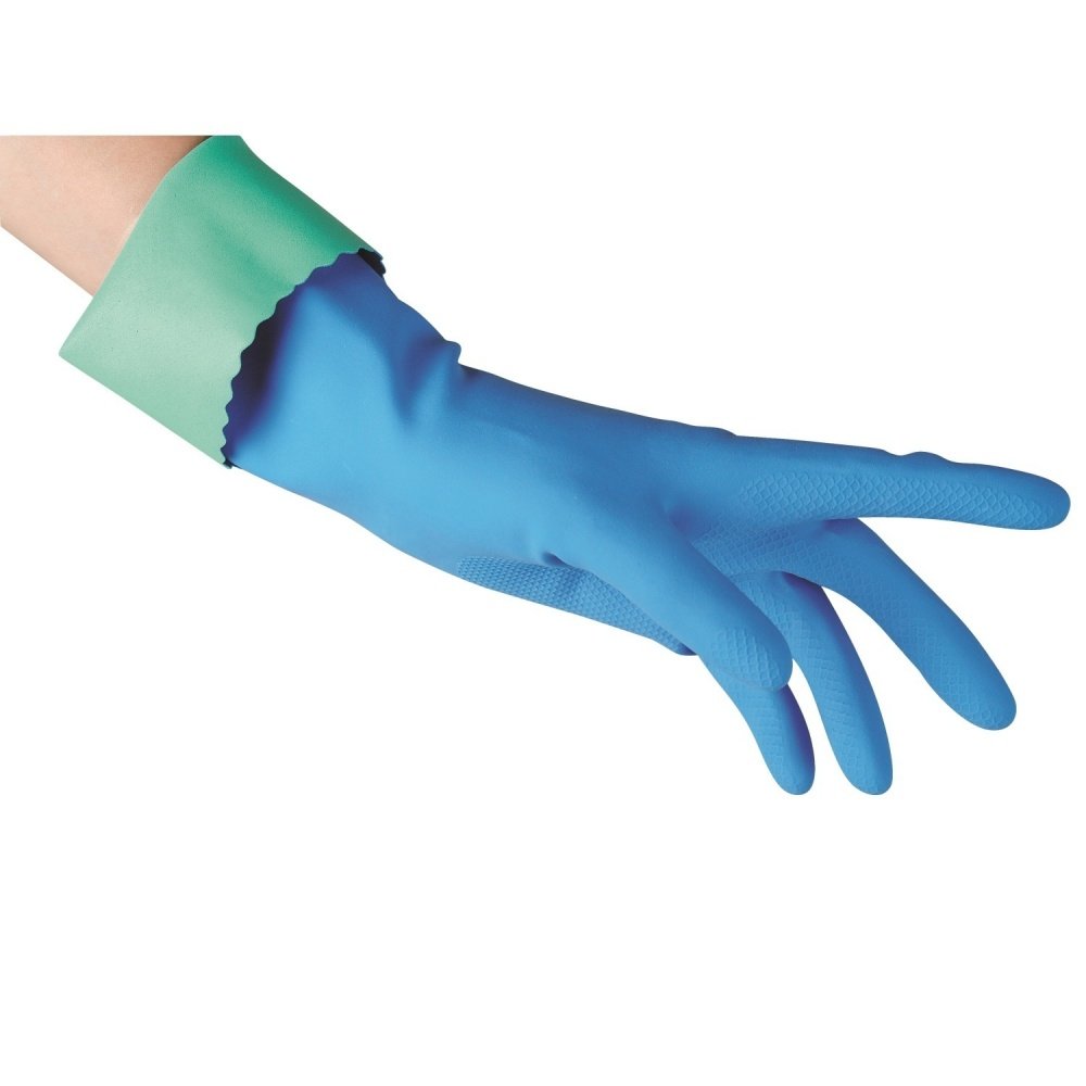 VILEDA перчатки Комфорт с кремом для чувствительной кожи рук L 