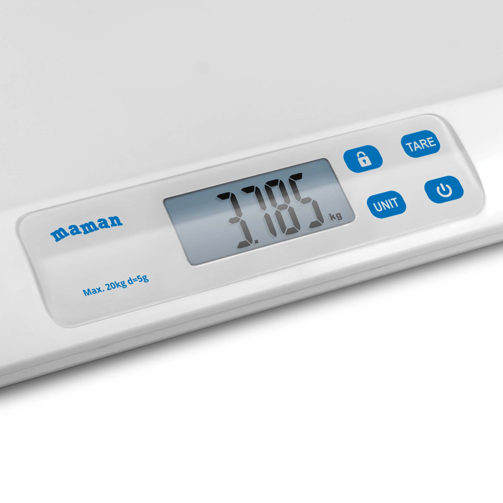 Maman весы для новорожденных электронные - фото  6