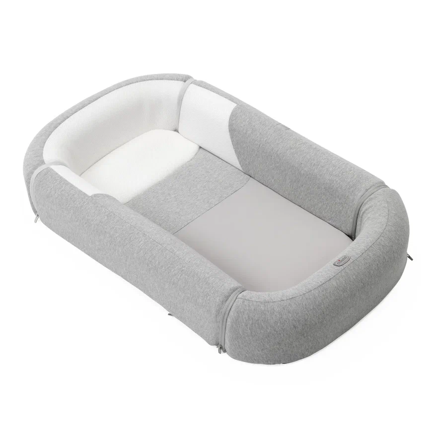Chicco кокон-матрас для новорожденных 3в1 Mommy Pod grey