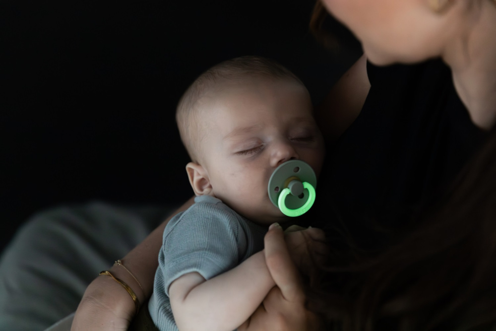 BIBS соска-пустышка Colour Cloud Glow  - фото  2