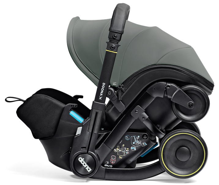 Doona X коляска-автокресло / Slate Green - фото  5