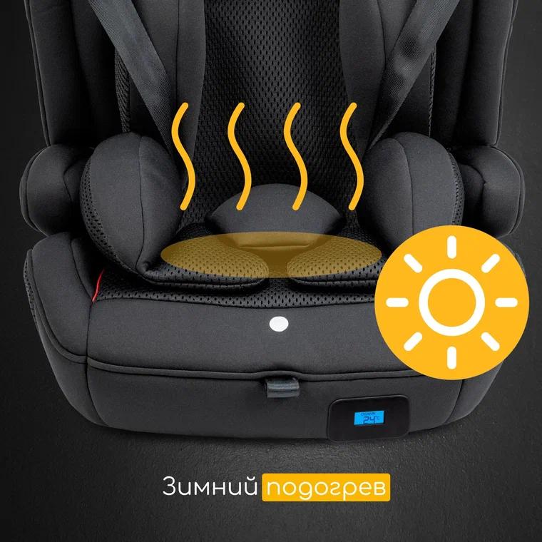 Osann автокресло Flux Isofix Klima All Black - фото  4