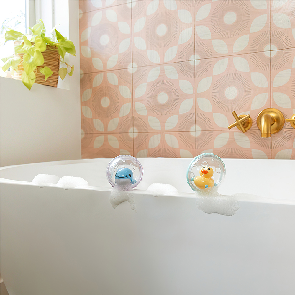 Munchkin игрушка для ванны Пузыри-поплавки кит 2 шт. 4+ - фото  7