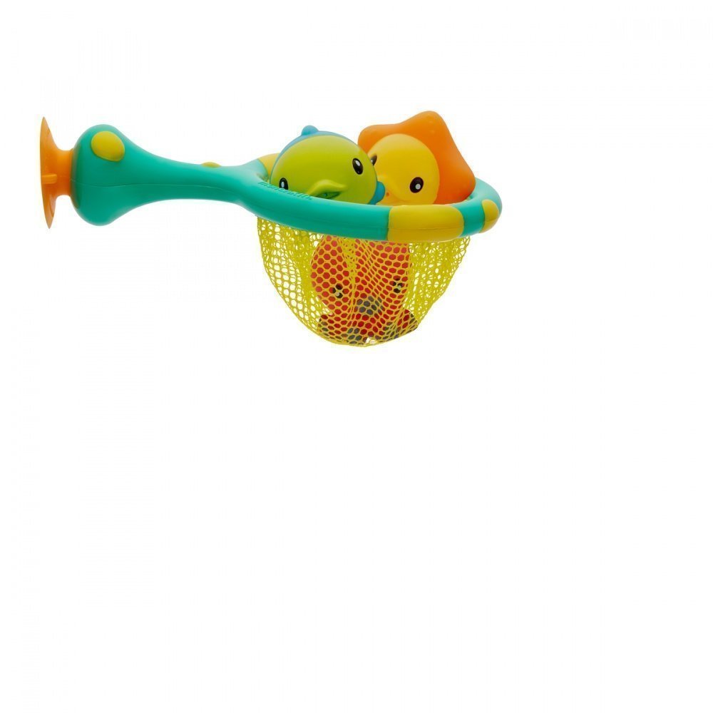 Munchkin игрушка для ванны 2 в 1 кольцо с брызгалками Catch & Score Hoop™ 12+