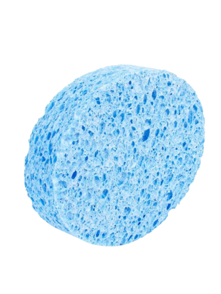 OLANT губка детcкая для купания голубая