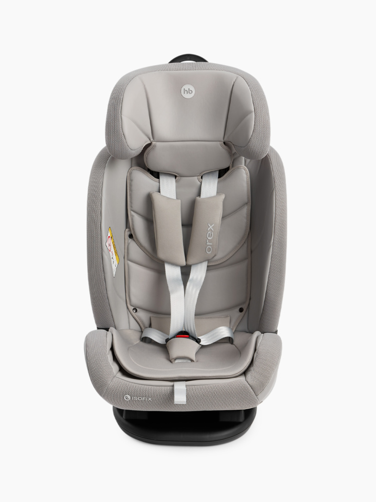 Happy Baby автокресло 0+ OREX grey (0-12 лет, до 36 кг) - фото  5