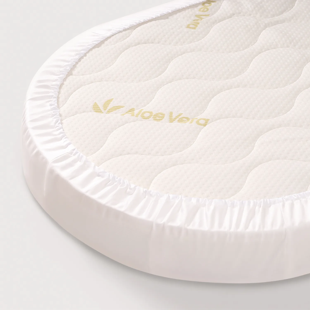 Perina простыня Oval на резинке детская (молочная)  - фото  6
