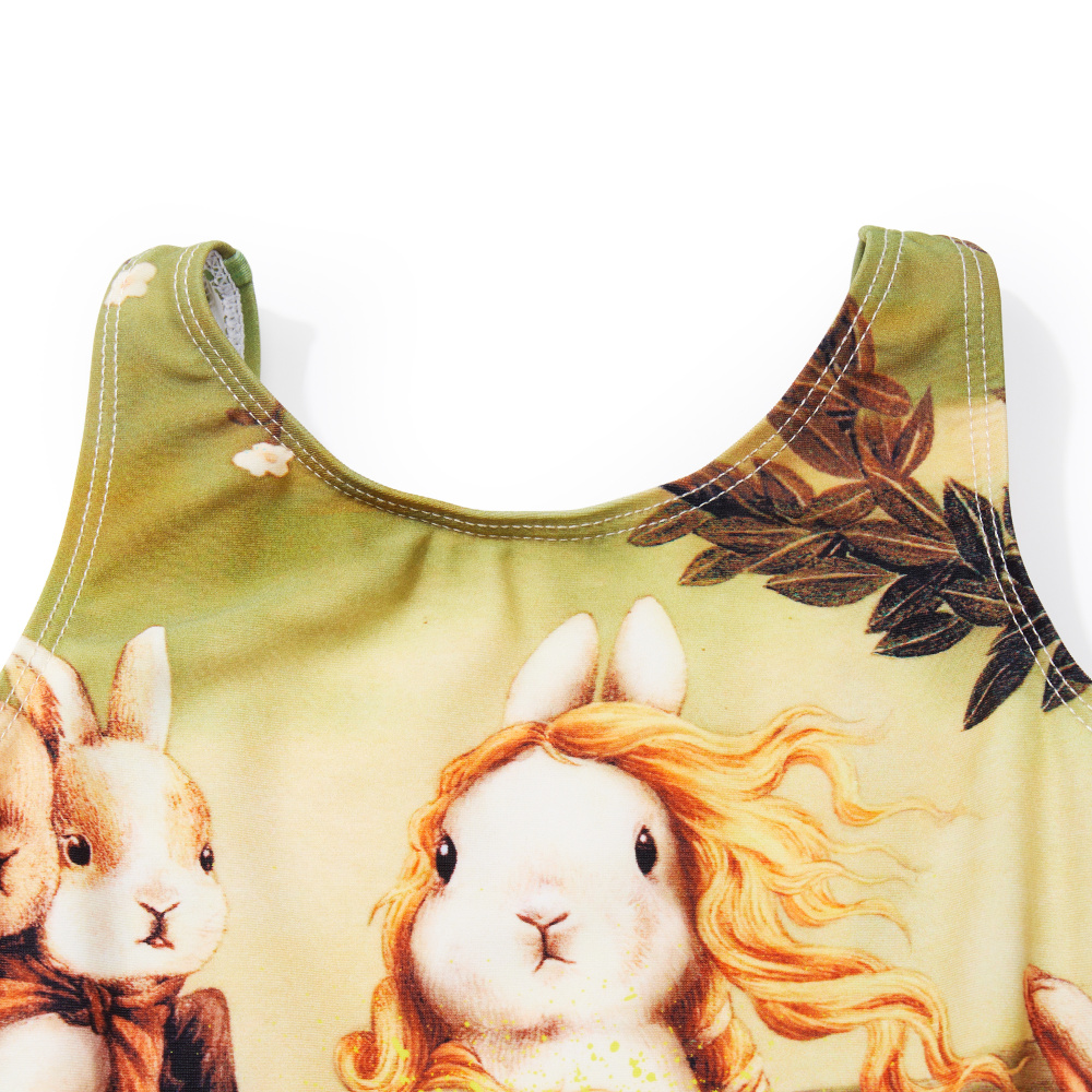 Happy Baby купальник для девочек rabbit - фото  6