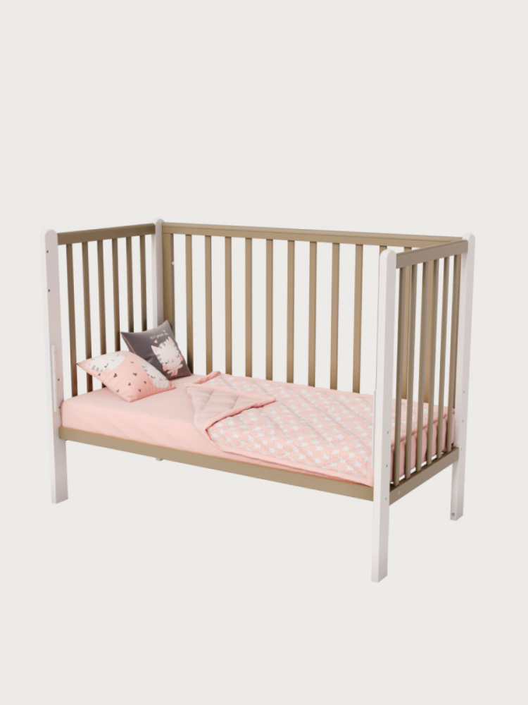 OLANT кровать с маятником Блисс (Bliss) кашемир/белый - фото  11