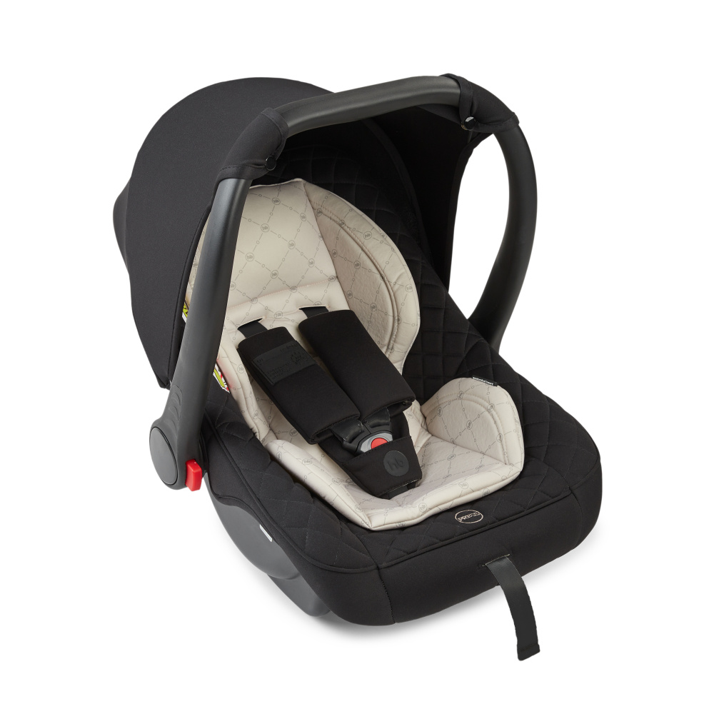 Happy Baby автокресло 0+ SKYLER V2 true black (0-12 мес, до 13 кг) - фото  2