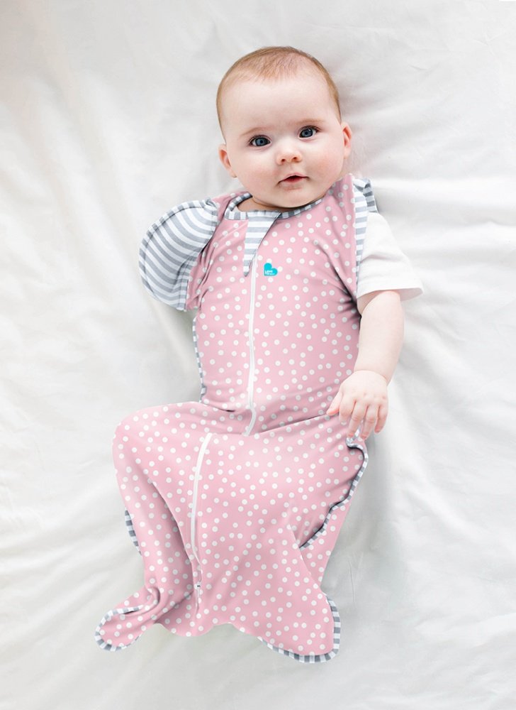 Love To Dream комбинезон спальный 50/50 Lite Swaddle Up розовый  - фото  3