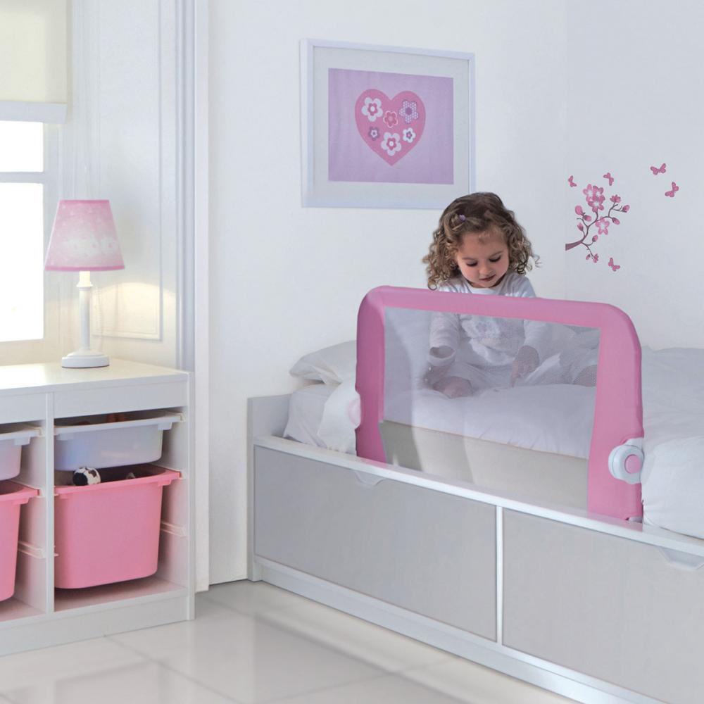 Munchkin  барьер Sleep™ Safety защитный для кровати, розовый