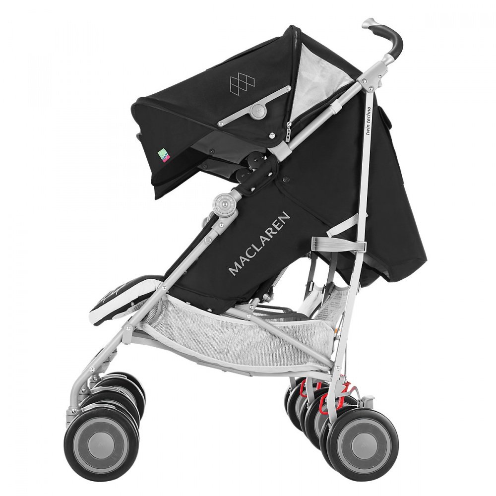 Maclaren Комплект передние+задние колеса в сборе  для Techno Twin Black/Silver 2016-2017 - фото  2