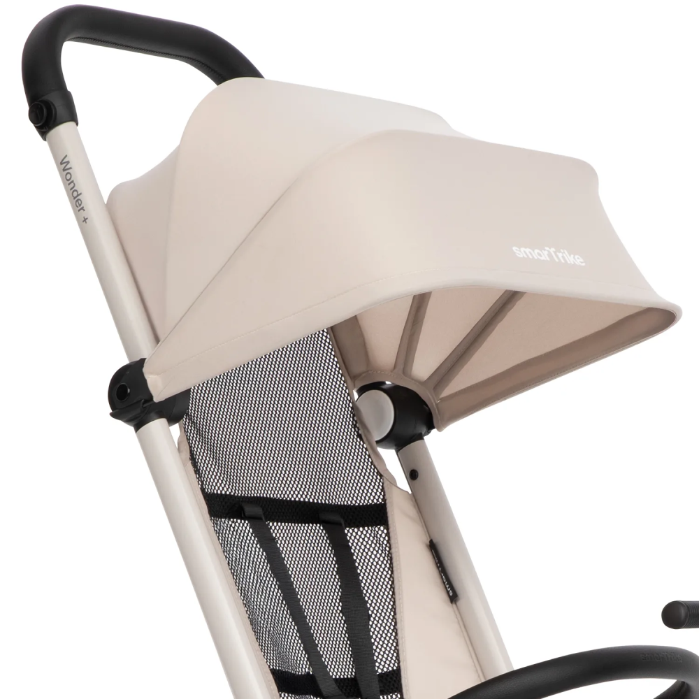 SMARTRIKE Трехколесный складной велосипед Wonder+, Sand - фото  6