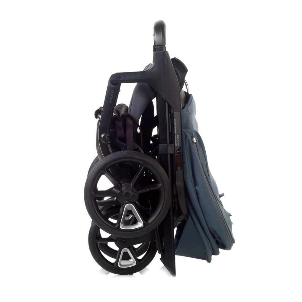 JANE Коляска 3 в 1 Keep+Sleep Seal+Kombibaby Matt Black - фото  23