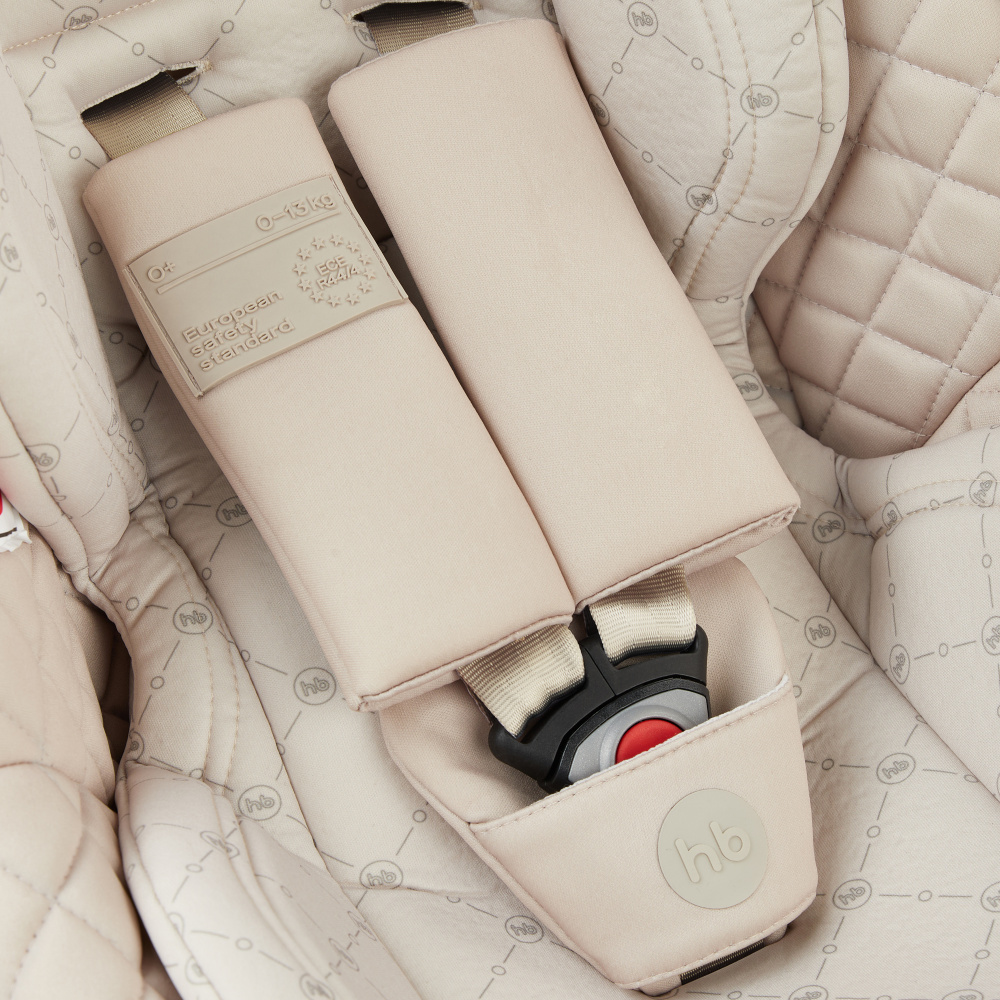 Happy Baby автокресло 0+ SKYLER V2 beige (0-12 мес, до 13 кг) - фото  7