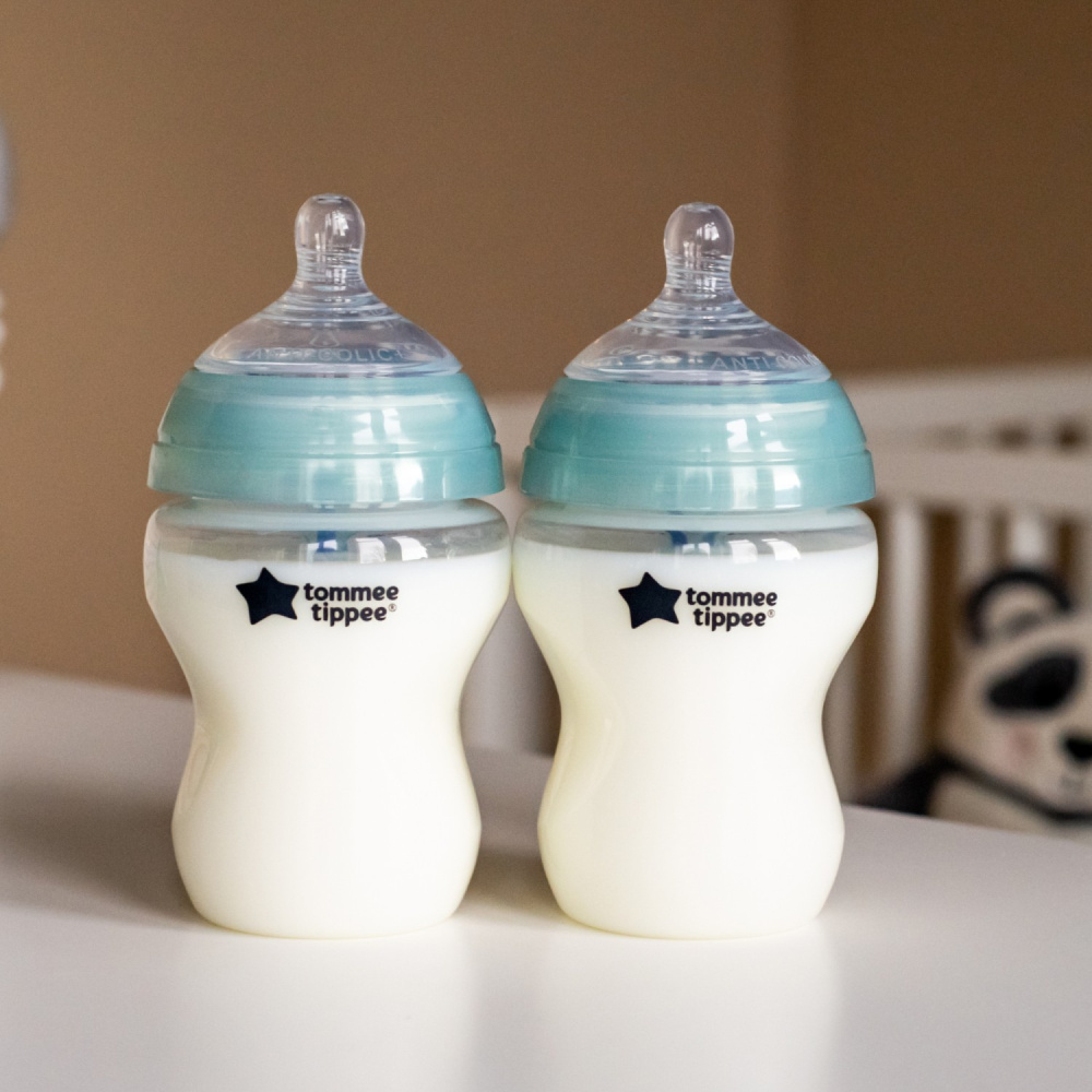Tommee Tippee бутылочка для кормления Advanced Anti-Colic, 260 мл., 0+, 2 шт. - фото  4