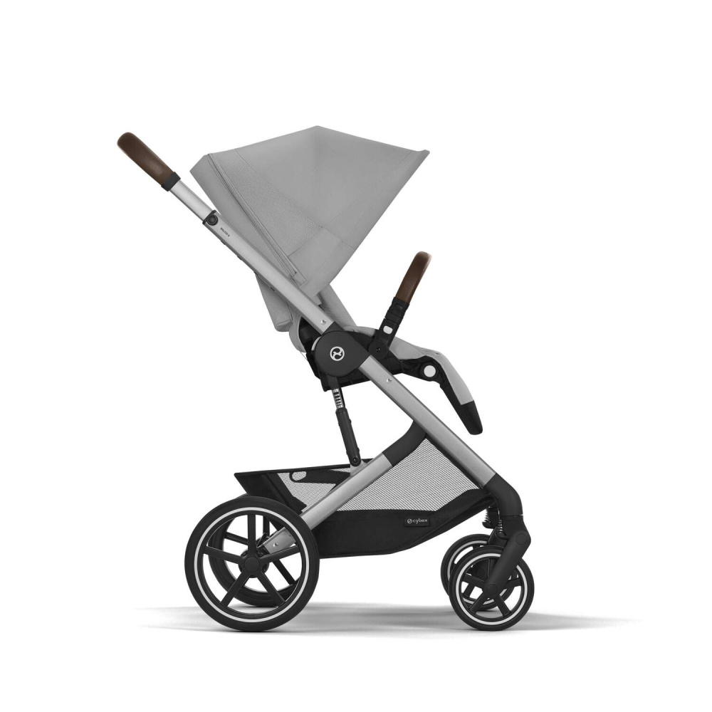 Cybex Коляска 3в1 Balios S Lux SLV Stone Grey NEW 2025 - фото  8