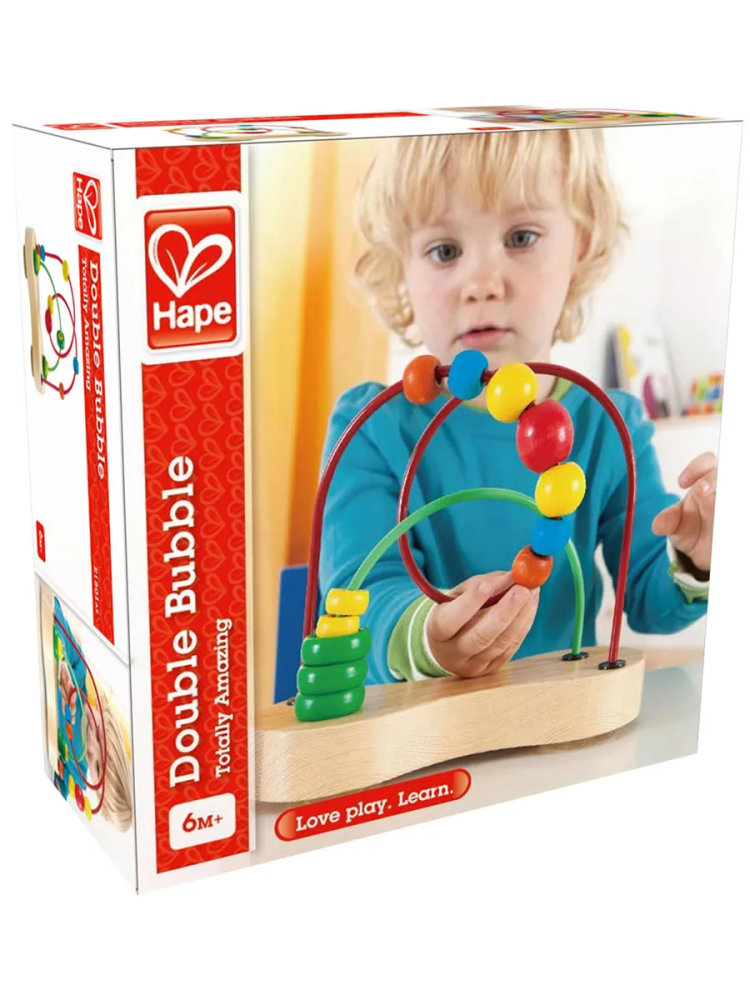 Hape лабиринт деревянный, цветные шарики - фото  6