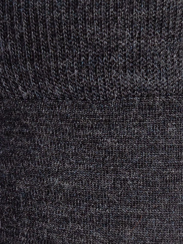 NORVEG носки шерсть Soft Merino Wool цвет темно-серый меланж - фото  3