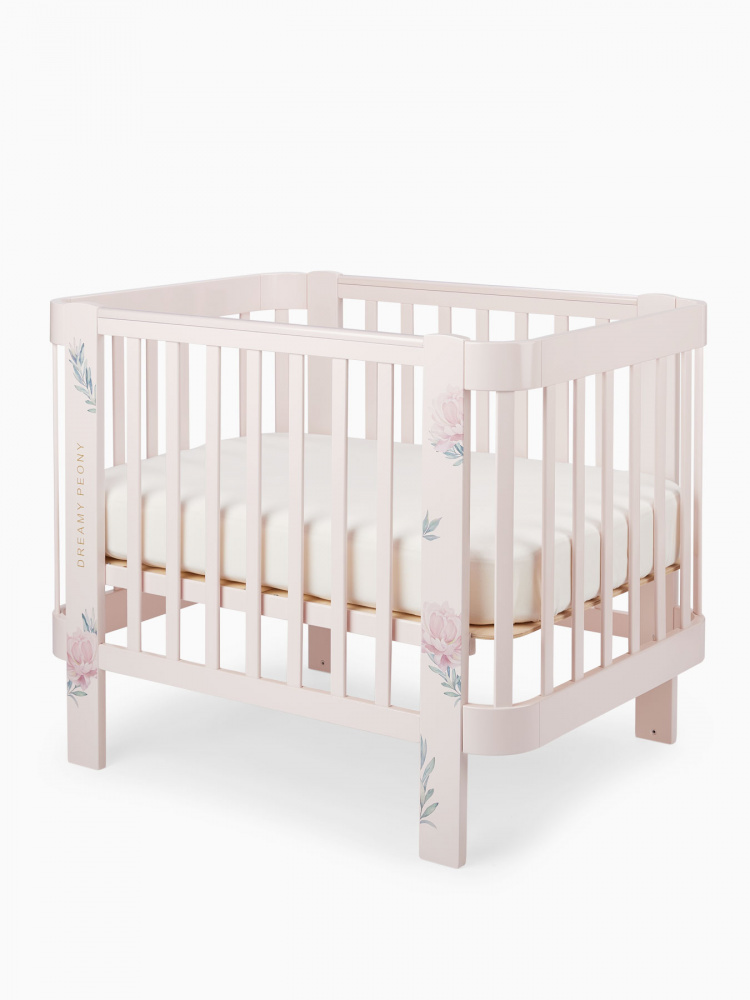 Happy Baby кровать-люлька Mommy Love pink