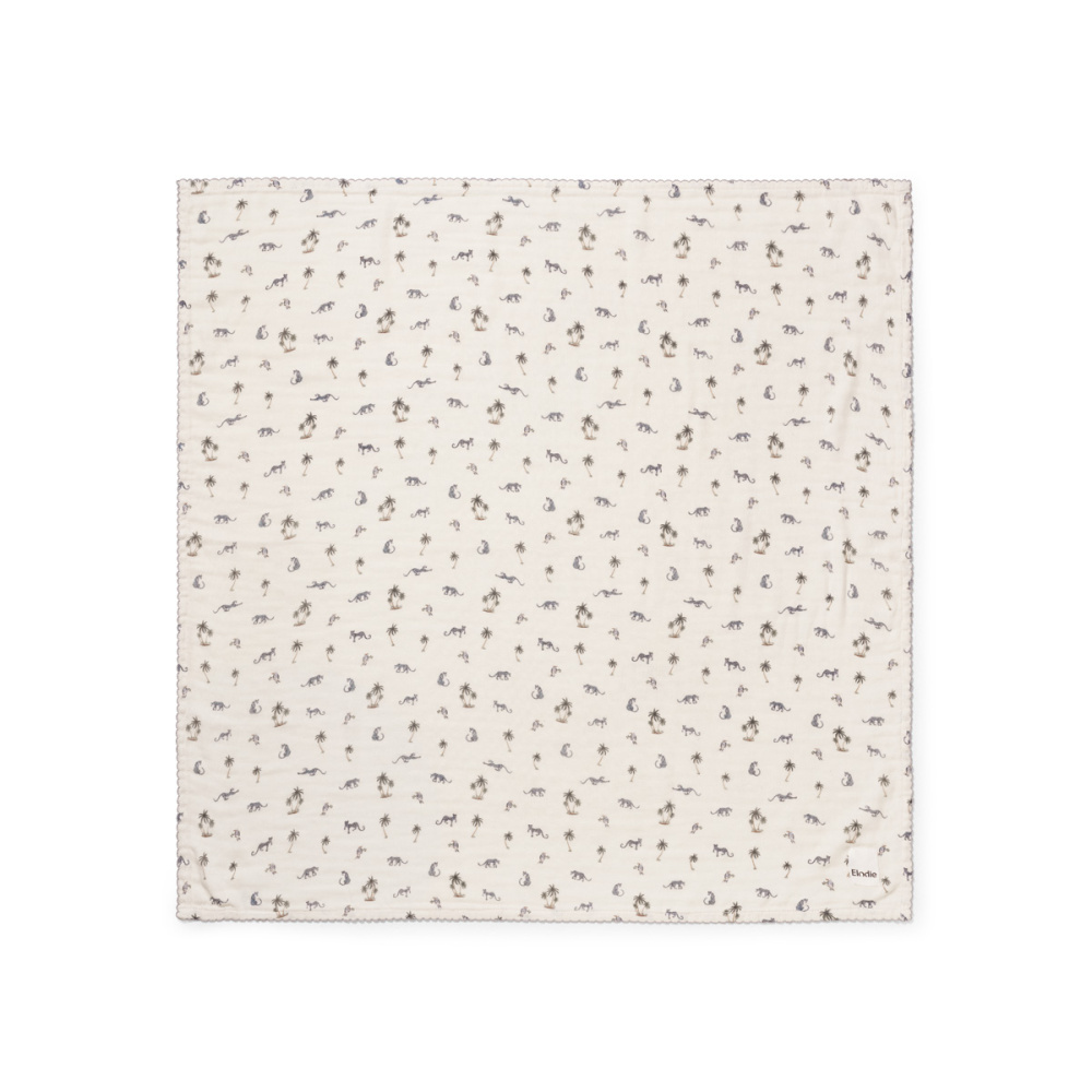 Elodie Муслиновый плед-пеленка Garden Leo's Resort 80*80  - фото  4