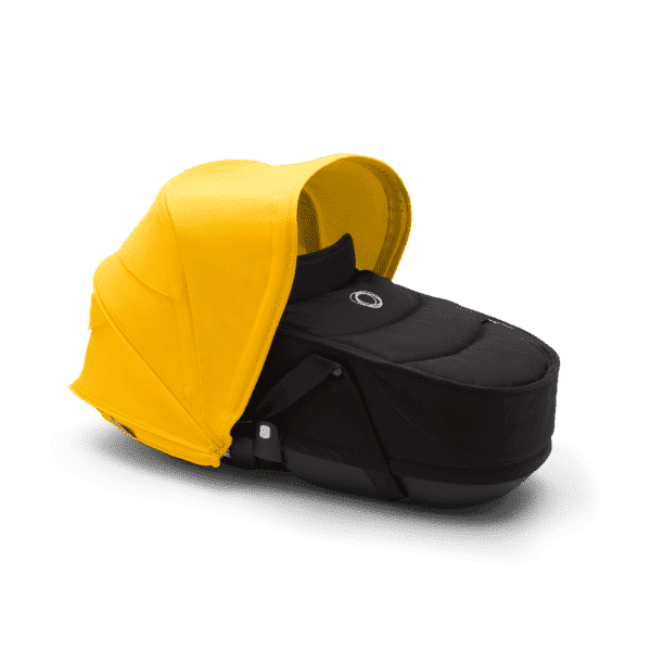 Bugaboo Bee6 коляска 2 в 1 Black/Black/Lemon Yellow complete