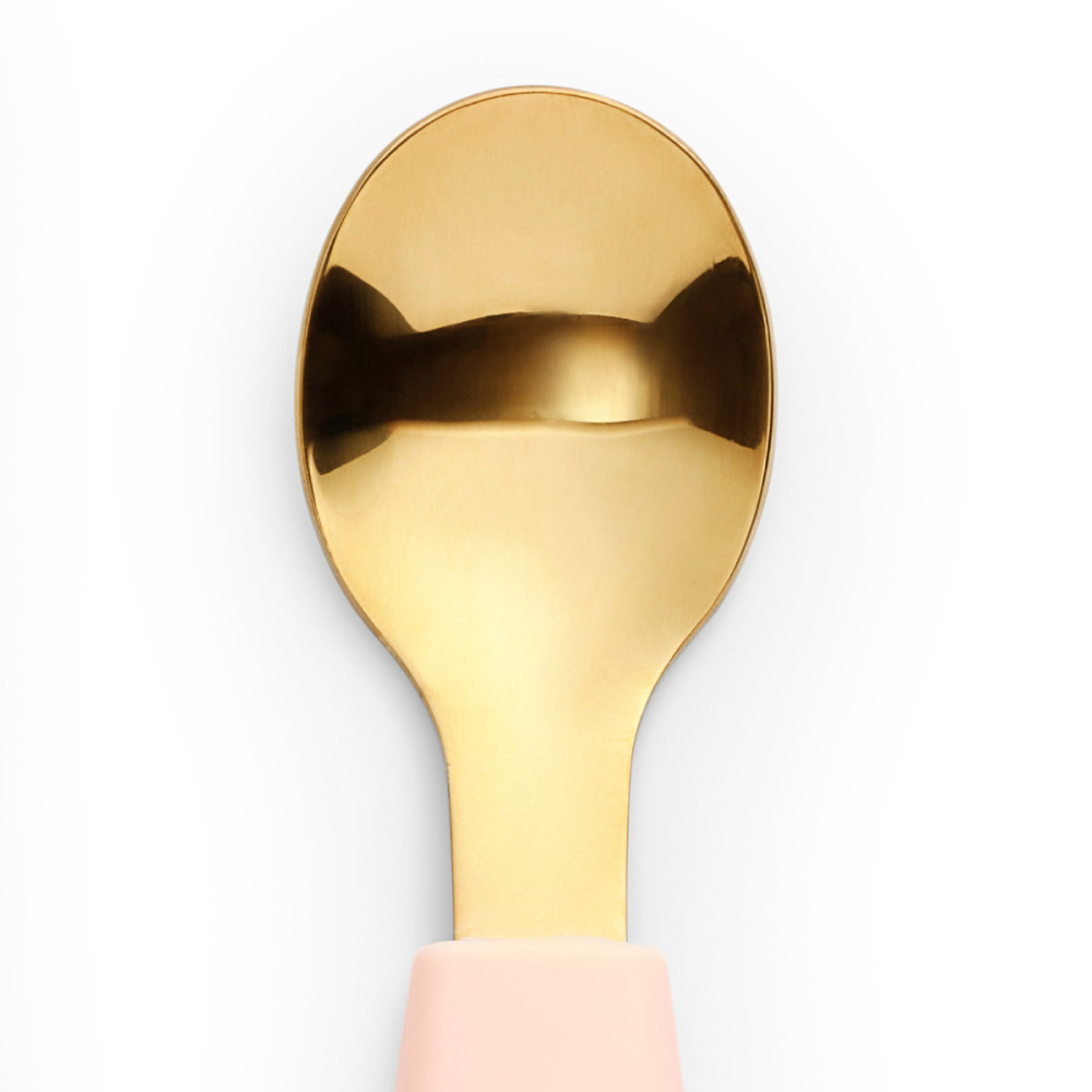 Elodie посуда силиконовая набор - миска, ложка - Rosy Bow - фото  4