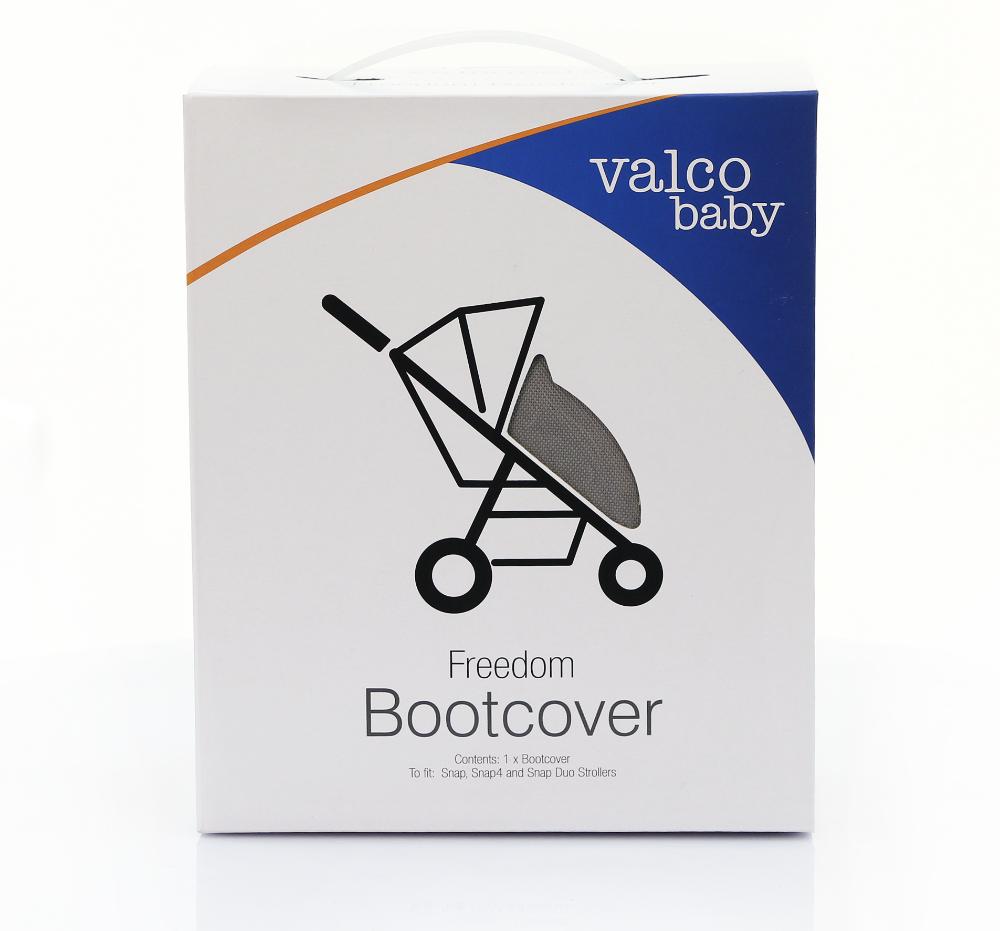 Valco Baby Муфта для ног Boot Cover Snap, Snap 4 / Cool Grey