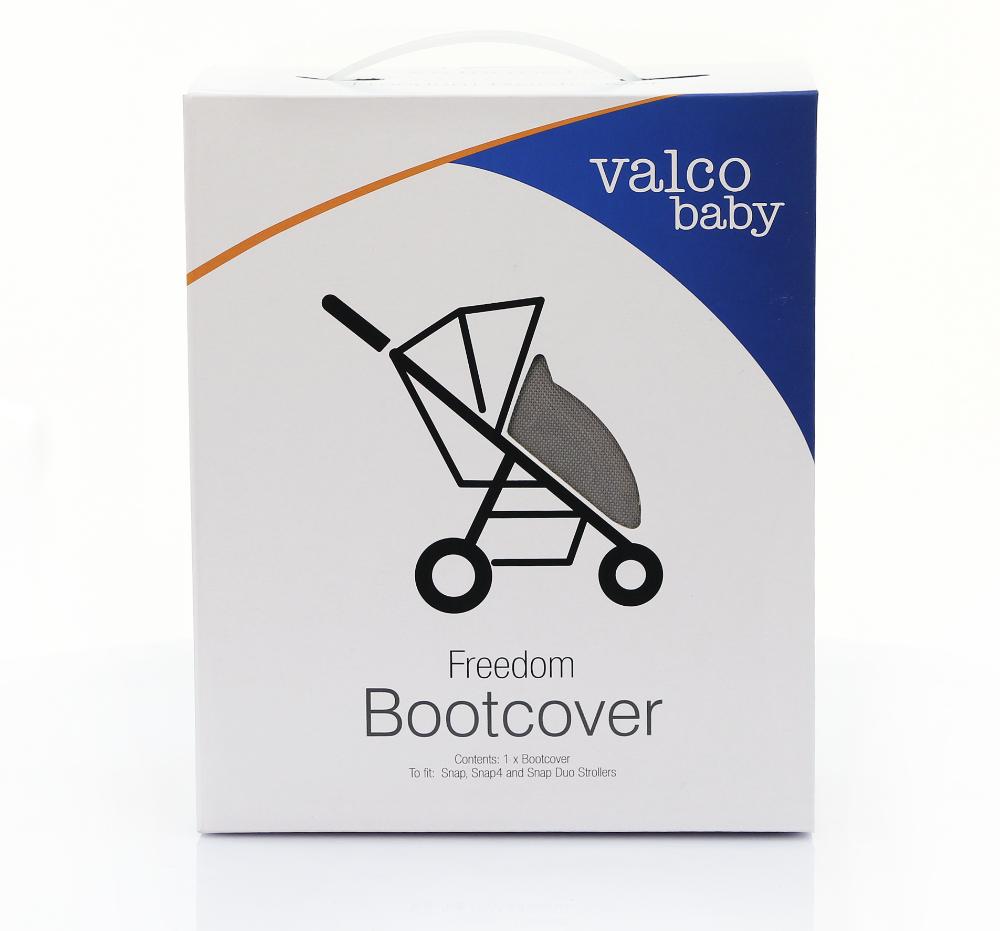 Valco Baby Муфта для ног Boot Cover Snap, Snap 4 / Cool Grey - фото  2