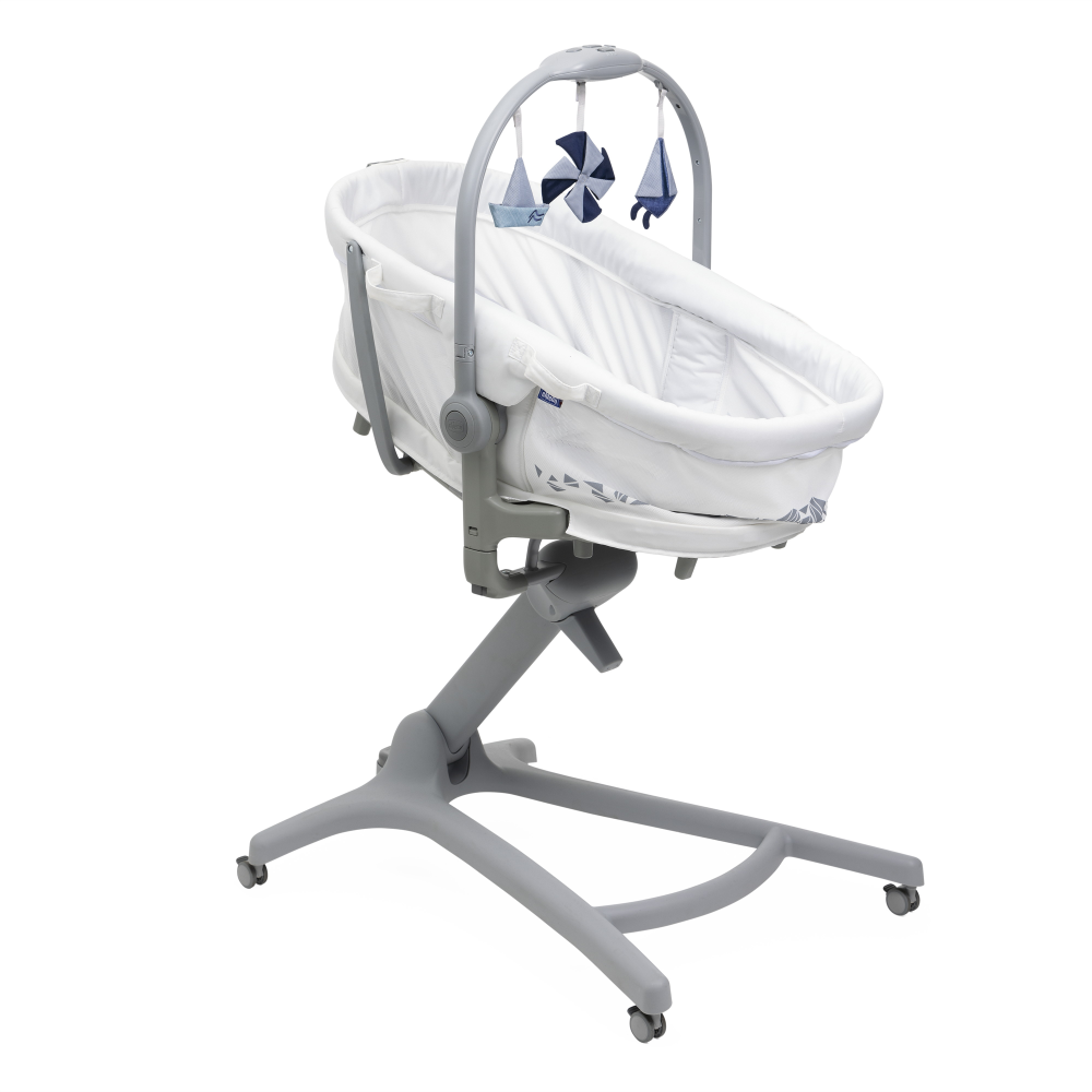 Chicco кроватка-стульчик 5-в-1 Baby Hug Pro White Cream - фото  3