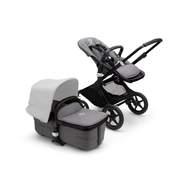 Bugaboo Fox3 base Black/ Grey Melange -   1