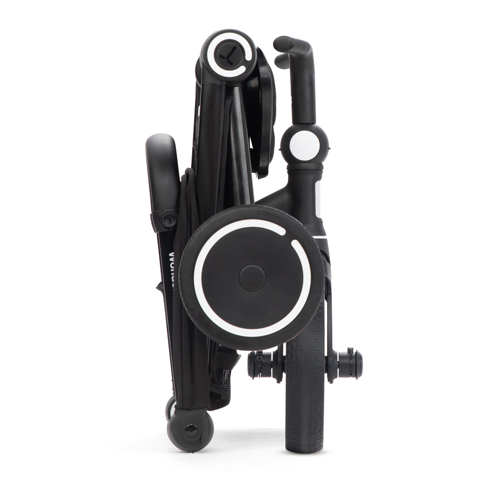 SMARTRIKE Трехколесный складной велосипед Wonder+, Storm Black - фото  5