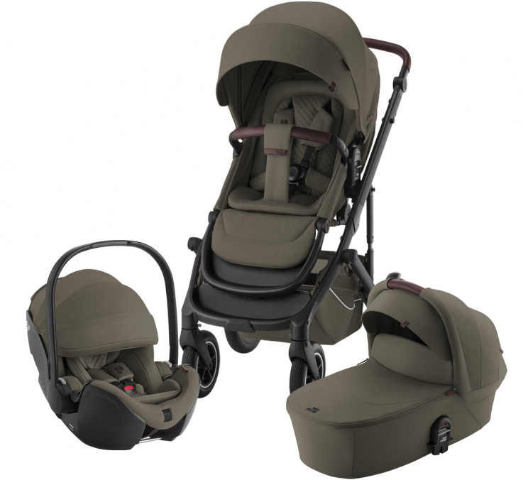 Britax Roemer Коляска 3в1 SMILE 5Z Urban Olive - фото  1